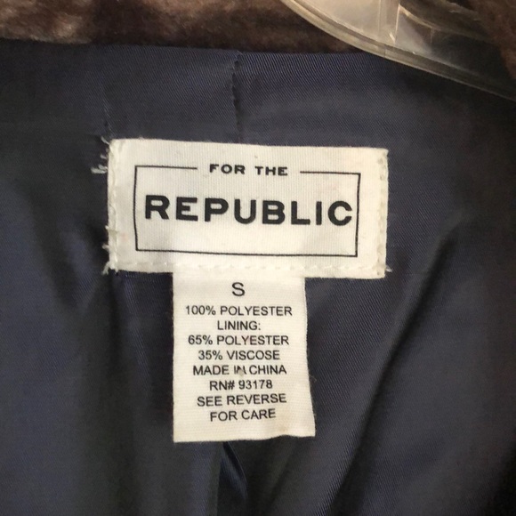 Soft Brown coat with pockets S - Picture 2 of 4